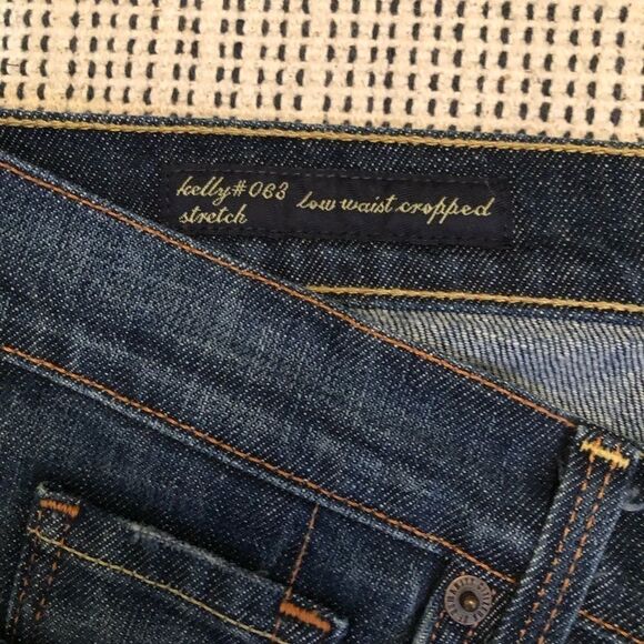 Citizens of Humanity low waist cropped jeans. - Picture 5 of 7